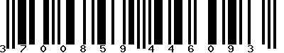 EAN-13 : 3700859446093 EAN-13 : 3700859446093