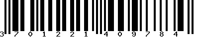 EAN-13 : 3701221409784 EAN-13 : 3701221409784