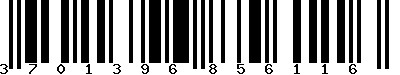 EAN-13 : 3701396856116 EAN-13 : 3701396856116