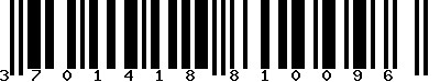 EAN-13 : 3701418810096 EAN-13 : 3701418810096