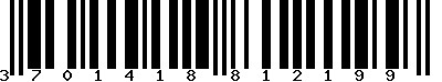 EAN-13 : 3701418812199 EAN-13 : 3701418812199