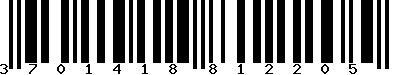EAN-13 : 3701418812205 EAN-13 : 3701418812205