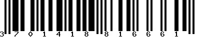 EAN-13 : 3701418816661 EAN-13 : 3701418816661