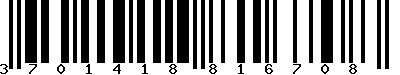 EAN-13 : 3701418816708 EAN-13 : 3701418816708
