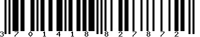 EAN-13 : 3701418827872 EAN-13 : 3701418827872