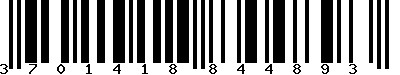 EAN-13 : 3701418844893 EAN-13 : 3701418844893