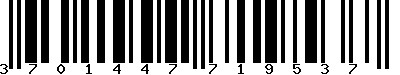 EAN-13 : 3701447719537 EAN-13 : 3701447719537