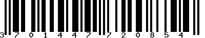 EAN-13 : 3701447720854 EAN-13 : 3701447720854
