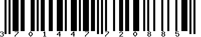 EAN-13 : 3701447720885 EAN-13 : 3701447720885