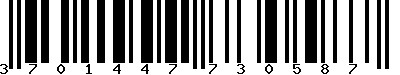EAN-13 : 3701447730587 EAN-13 : 3701447730587