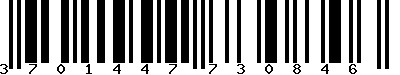 EAN-13 : 3701447730846 EAN-13 : 3701447730846