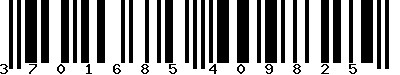 EAN-13 : 3701685409825 EAN-13 : 3701685409825
