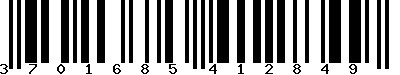 EAN-13 : 3701685412849 EAN-13 : 3701685412849