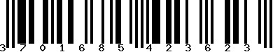 EAN-13 : 3701685423623 EAN-13 : 3701685423623