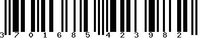 EAN-13 : 3701685423982 EAN-13 : 3701685423982