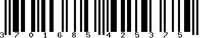 EAN-13 : 3701685425375 EAN-13 : 3701685425375