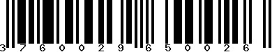 EAN-13 : 3760029650026 EAN-13 : 3760029650026