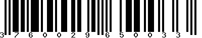 EAN-13 : 3760029650033 EAN-13 : 3760029650033