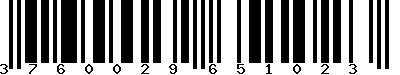 EAN-13 : 3760029651023 EAN-13 : 3760029651023