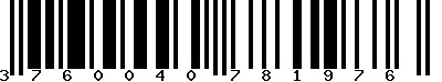EAN-13 : 3760040781976 EAN-13 : 3760040781976