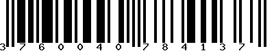 EAN-13 : 3760040784137 EAN-13 : 3760040784137