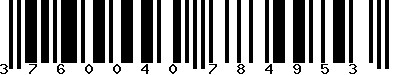 EAN-13 : 3760040784953 EAN-13 : 3760040784953