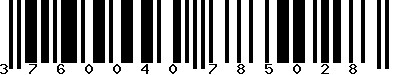 EAN-13 : 3760040785028 EAN-13 : 3760040785028