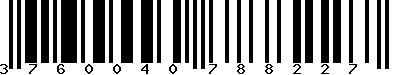 EAN-13 : 3760040788227 EAN-13 : 3760040788227