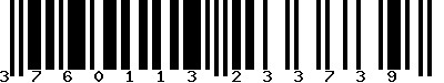 EAN-13 : 3760113233739 EAN-13 : 3760113233739