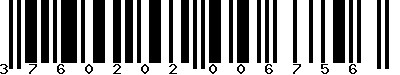 EAN-13 : 3760202006756 EAN-13 : 3760202006756