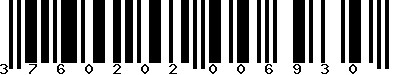 EAN-13 : 3760202006930 EAN-13 : 3760202006930