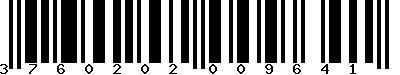 EAN-13 : 3760202009641 EAN-13 : 3760202009641
