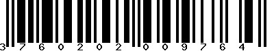 EAN-13 : 3760202009764 EAN-13 : 3760202009764