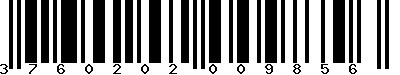 EAN-13 : 3760202009856 EAN-13 : 3760202009856