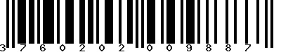 EAN-13 : 3760202009887 EAN-13 : 3760202009887