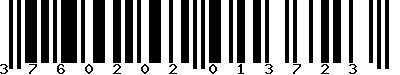 EAN-13 : 3760202013723 EAN-13 : 3760202013723