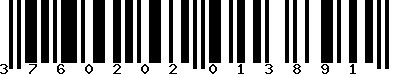 EAN-13 : 3760202013891 EAN-13 : 3760202013891