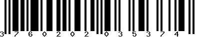 EAN-13 : 3760202035374 EAN-13 : 3760202035374