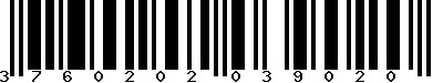 EAN-13 : 3760202039020 EAN-13 : 3760202039020