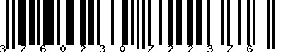 EAN-13 : 3760230722376 EAN-13 : 3760230722376