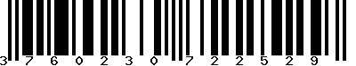 EAN-13 : 3760230722529 EAN-13 : 3760230722529