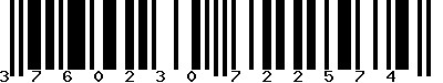 EAN-13 : 3760230722574 EAN-13 : 3760230722574