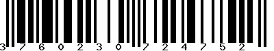 EAN-13 : 3760230724752 EAN-13 : 3760230724752