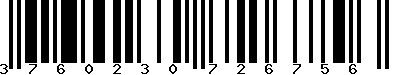 EAN-13 : 3760230726756 EAN-13 : 3760230726756