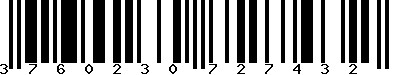 EAN-13 : 3760230727432 EAN-13 : 3760230727432