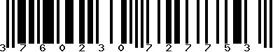 EAN-13 : 3760230727753 EAN-13 : 3760230727753