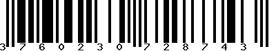 EAN-13 : 3760230728743 EAN-13 : 3760230728743