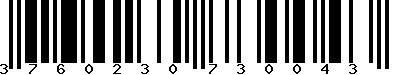 EAN-13 : 3760230730043 EAN-13 : 3760230730043