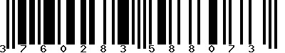 EAN-13 : 3760283588073 EAN-13 : 3760283588073