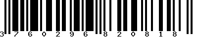 EAN-13 : 3760296820818 EAN-13 : 3760296820818